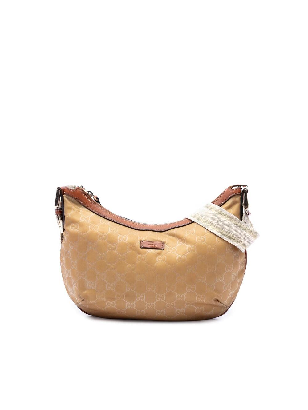 Gucci Gg Nylon Web Crossbody Pre-Loved #363035G54B